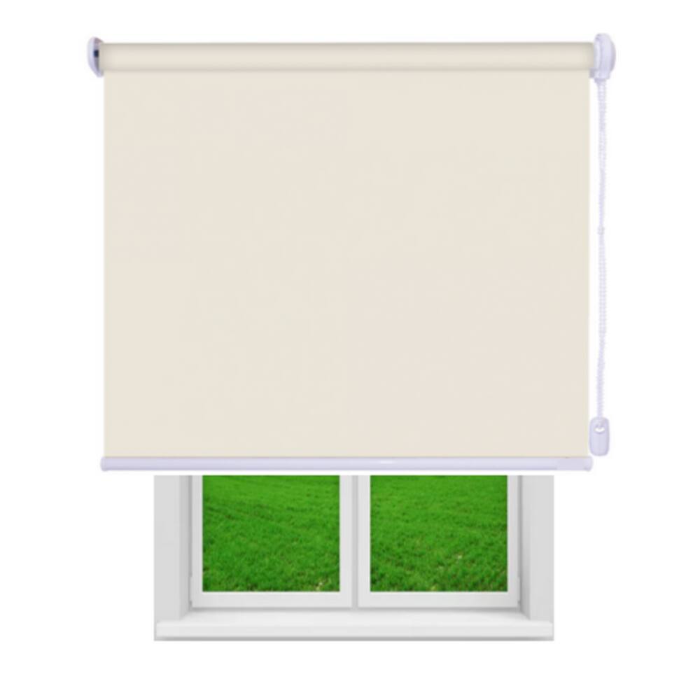 Cortina Persiana De Rolo Blackout Pvc Corta Luz L 1,4x1,8 A