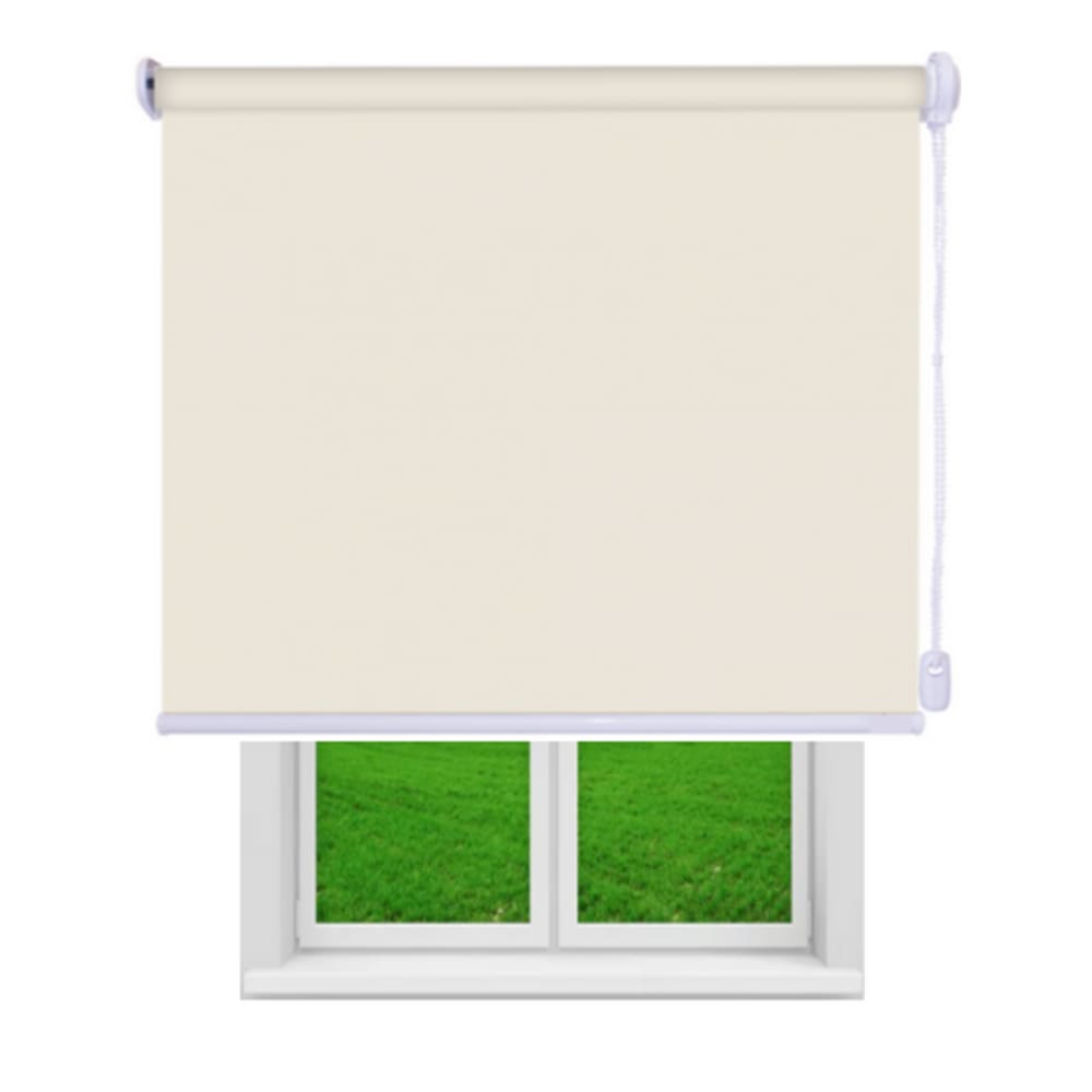 Cortina Persiana De Rolo Blackout Pvc Corta Luz L 1,7x1,4 A