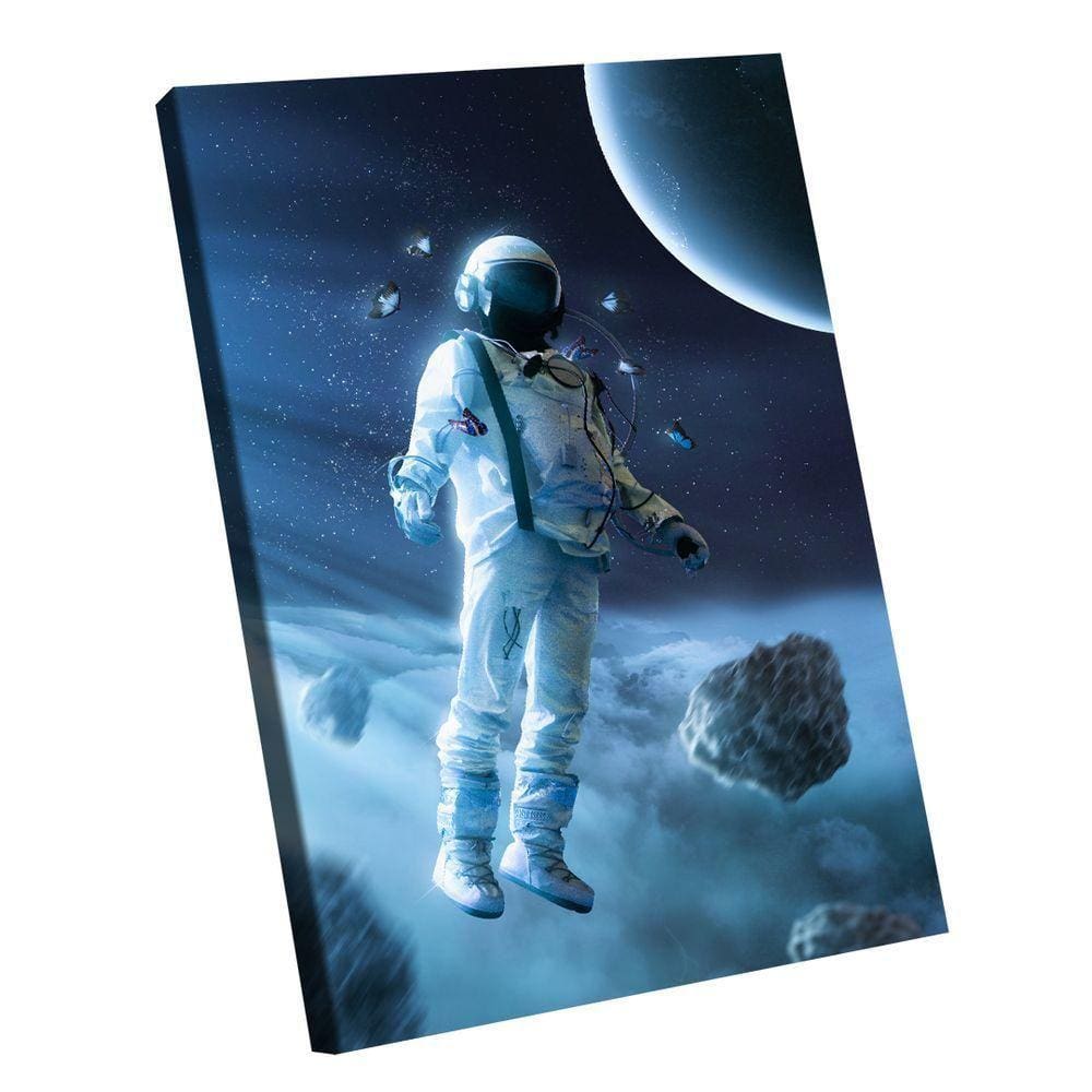 Quadro Decorativo Astronauta Blue