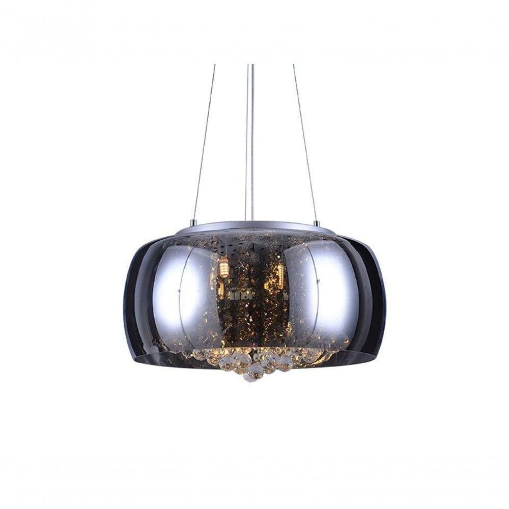 Lustre Pendente Coliseu 500 Cromado E27 Bivolt Taschibra