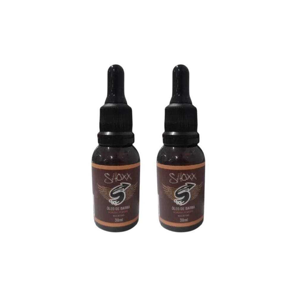 Oleo De Barba Shoxx Coffee 30Ml - Kit Com 2Un