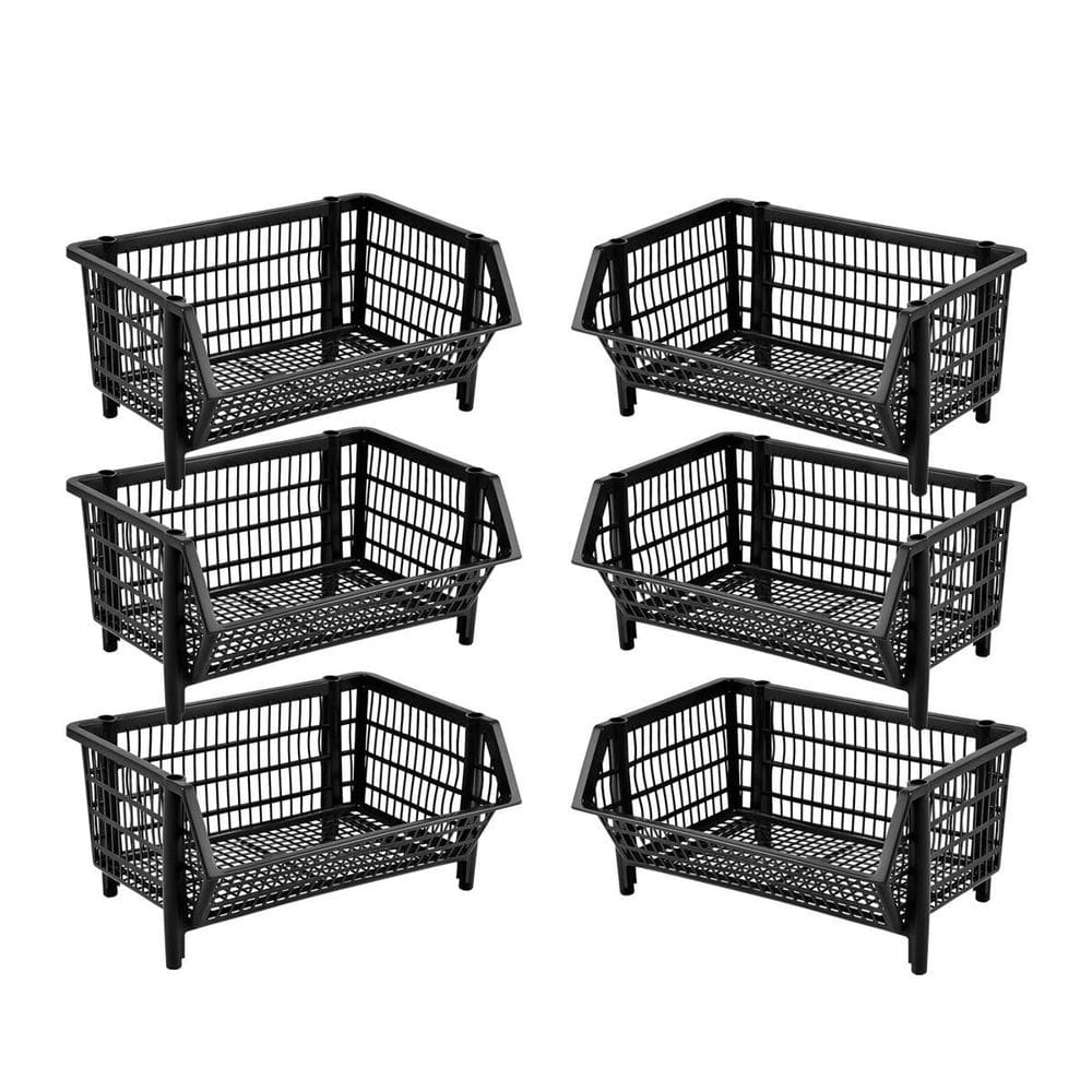 Kit 12 Cesto Expositor Empilhavel Médio