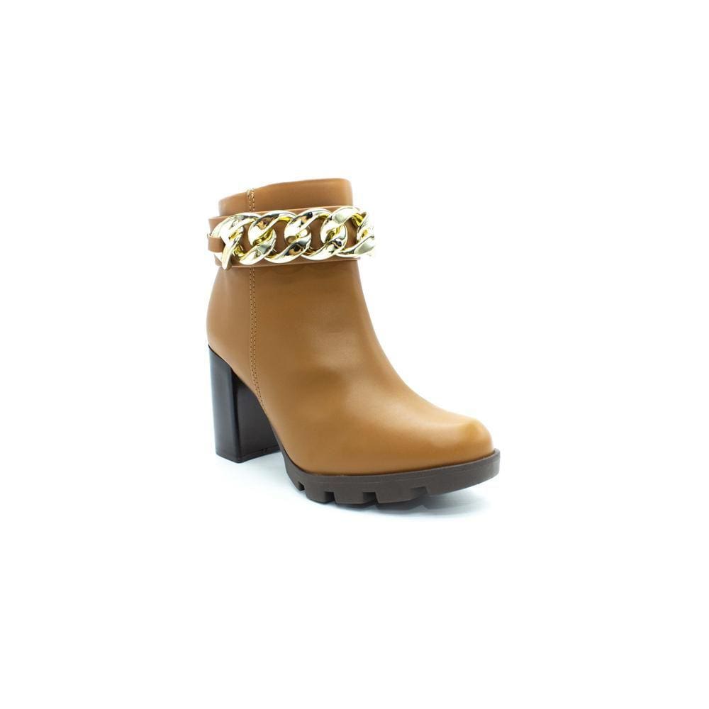 Bota Feminina Beira Rio 9074.102 - Marrom Caramelo