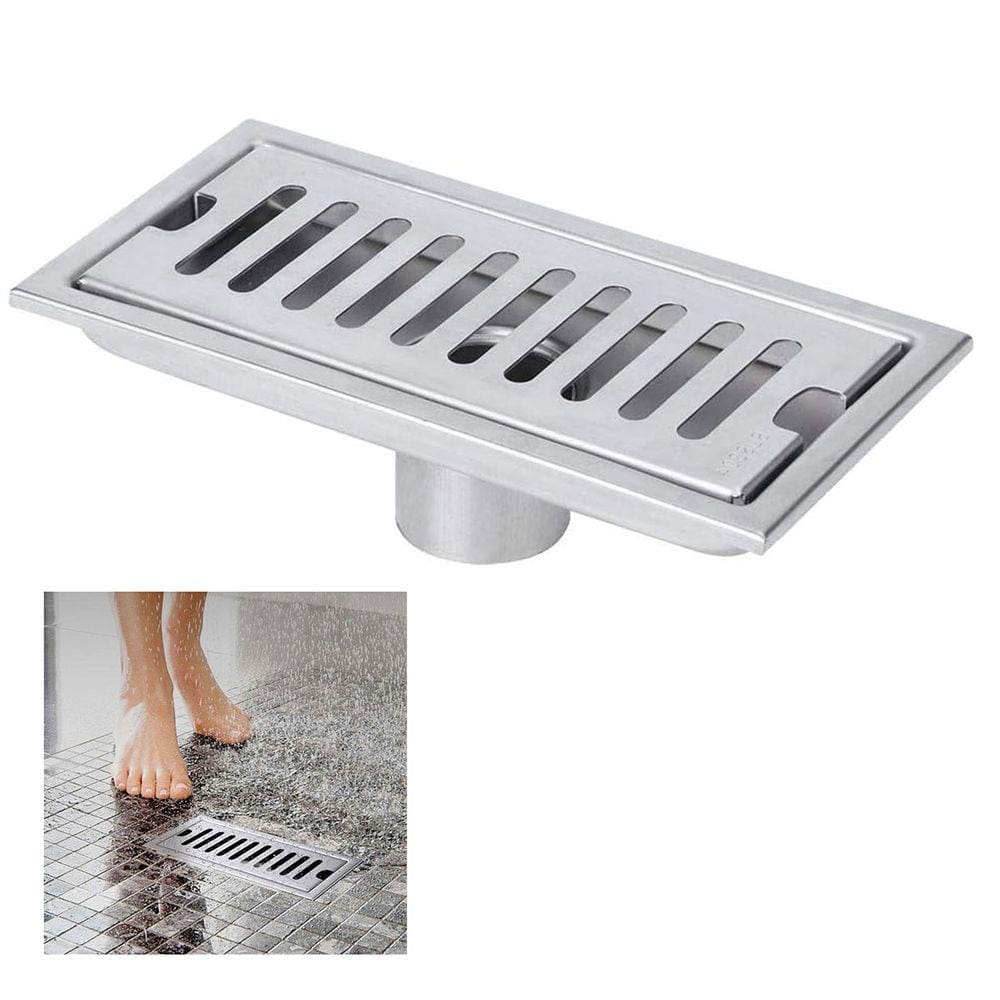 Ralo Linear 30cm Inox Banheiro Lavabo Area Externa Anti Odor Anti Inseto Quintal Piscina Resistente
