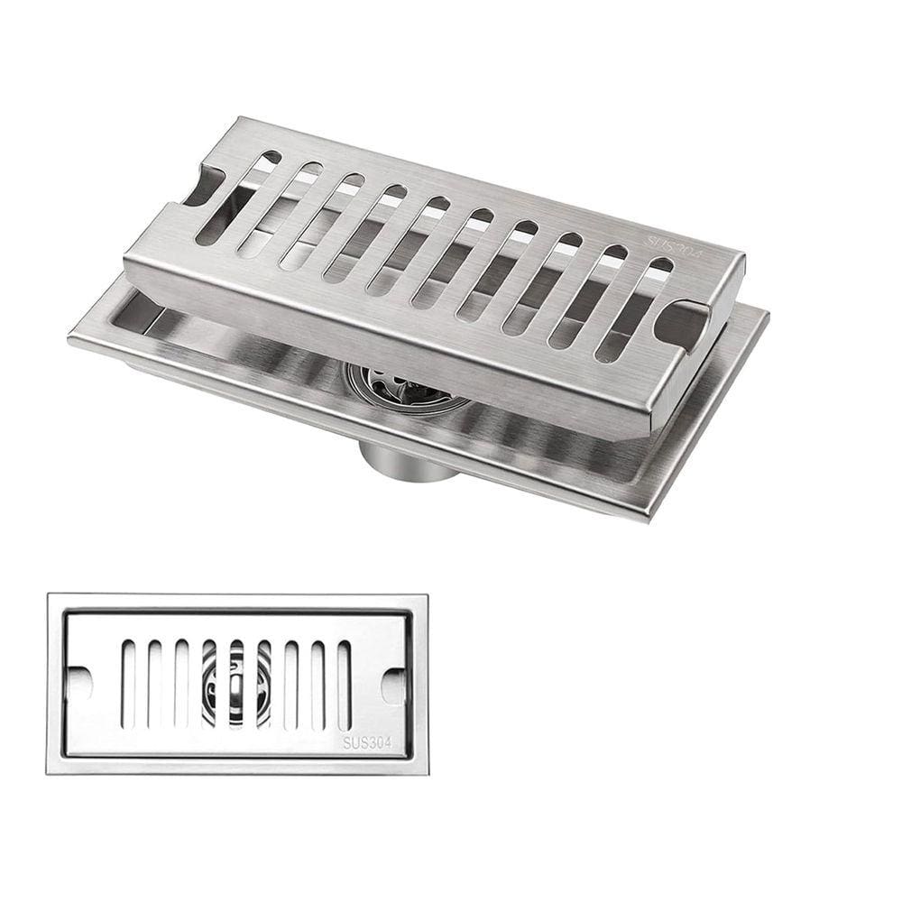 Ralo Linear 30cm Aço Inox Banheiro Lavabo Area Externa Anti Odor Anti Inseto Higienico Quintal Piscina