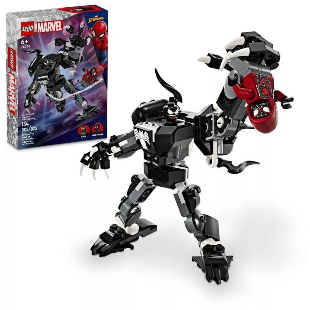 Marvel Venom Mech Armor Vs Miles Morales - Lego 76276