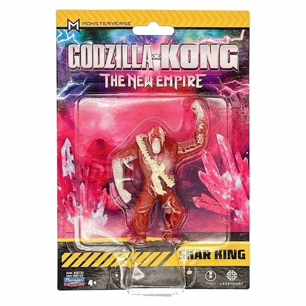 Boneco Miniatura 8 Cm Godzilla Vs Kong Novo Império Sunny