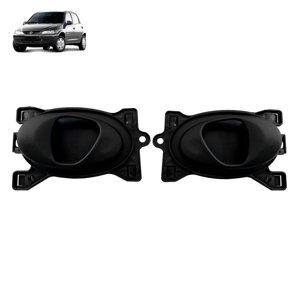 Par Maçaneta Intern Celta 01 A 06 Diant E Tras Dir Esq Preta