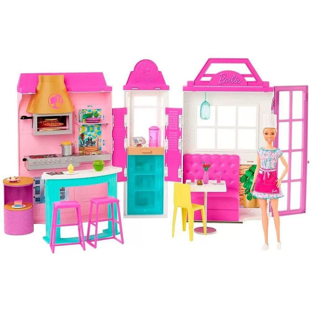 Boneca Barbie Restaurante - Mattel