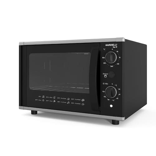 imagem-Forno Elétrico de Bancada 40 Litros Nardelli Top 40 Black - 220V