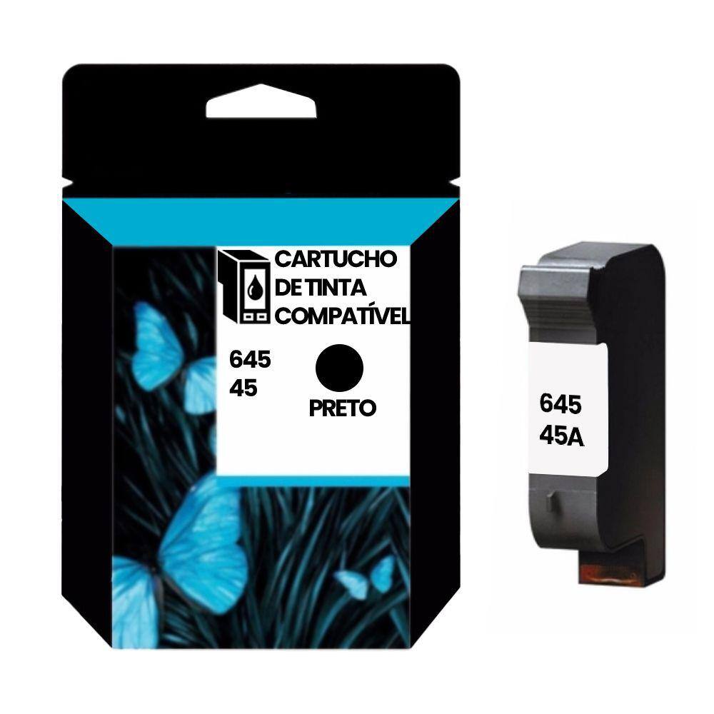 Cartucho 45a 645 51645a 42ml Compatível Deskjet Psc-750