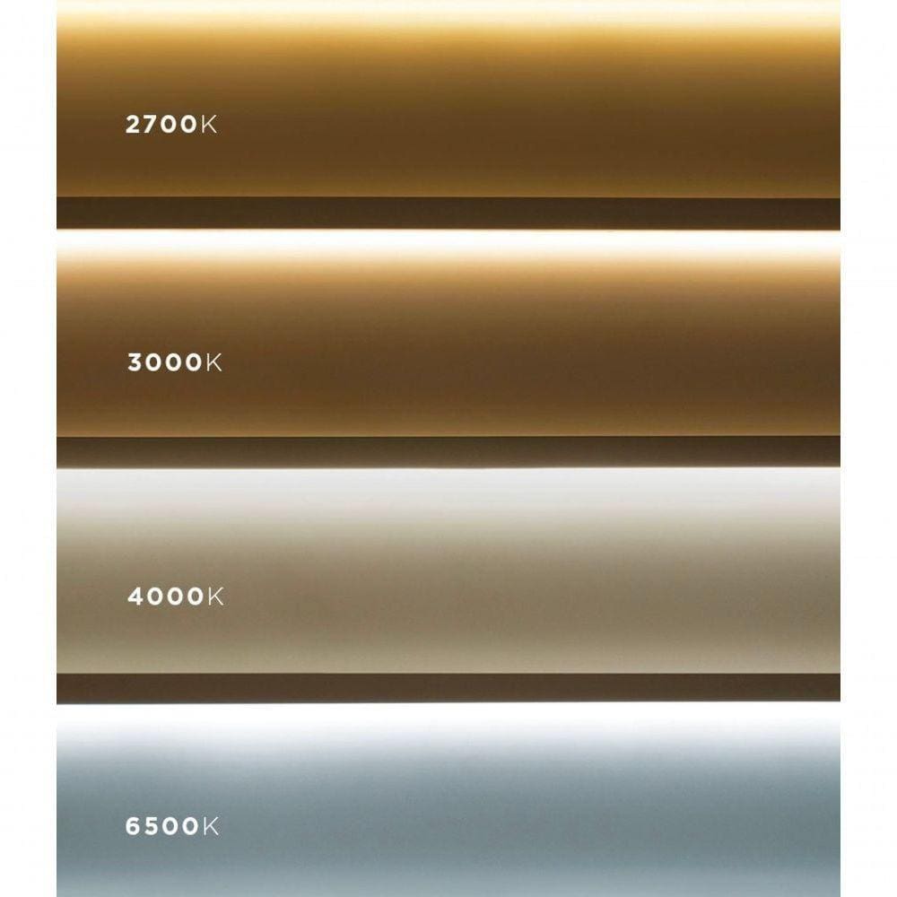 Painel Com Placa De Led Taschibra 12w Lys Quadrado Sobrepor Bivolt 6500k Luz Fria