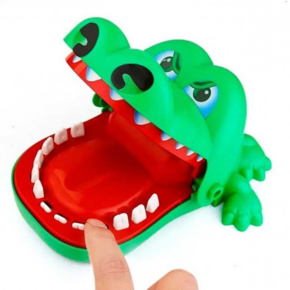 Crocodilo Morde Dedo Jogo Interativo  Infantil Familiar