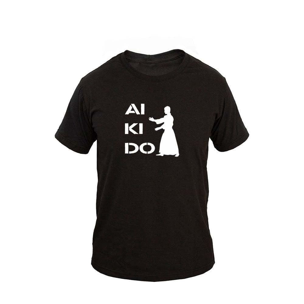 Camiseta Masculina Algodão Manga Curta Akido 6 Casual