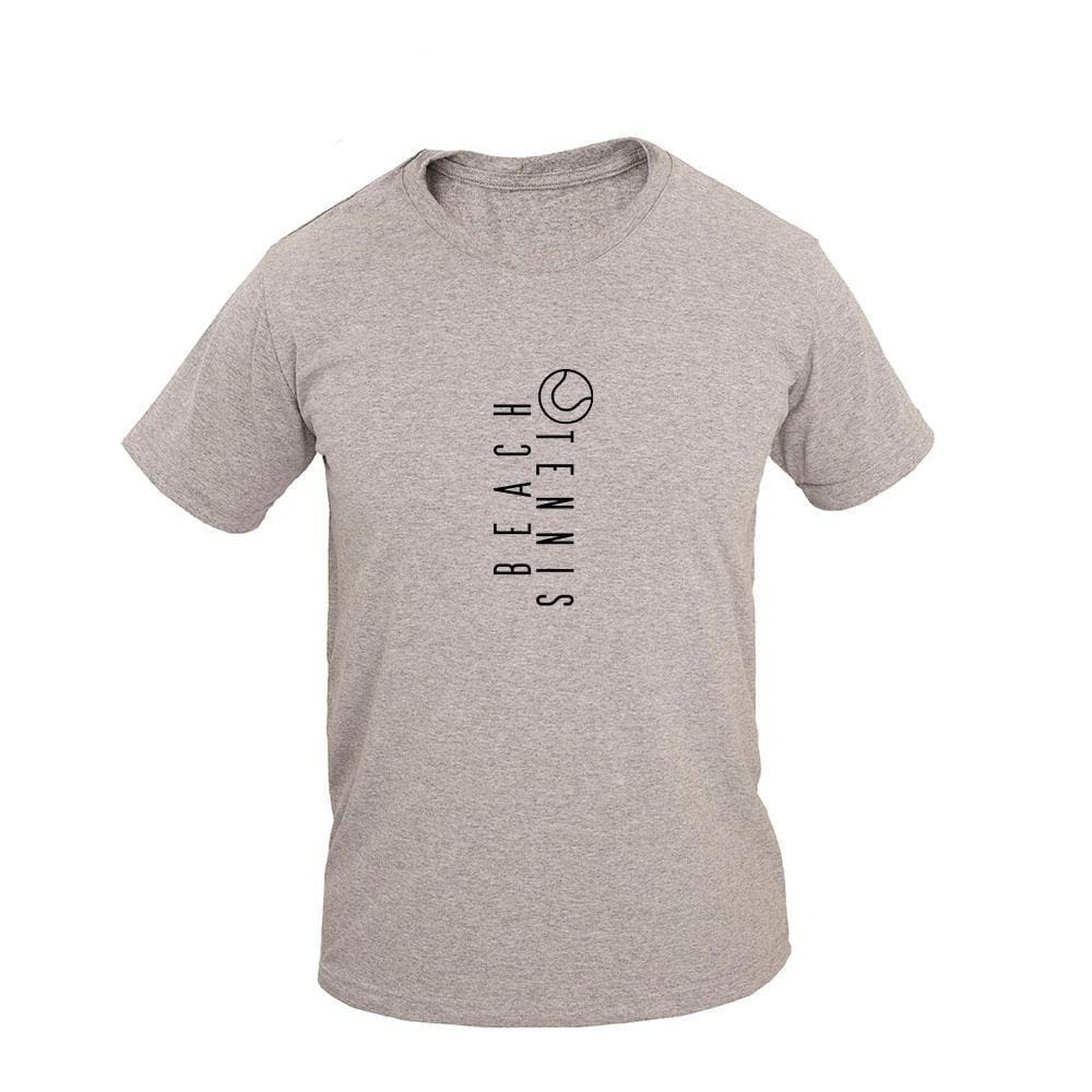 Camiseta Masculina Casual Algodão Manga Curta Beach Tennis