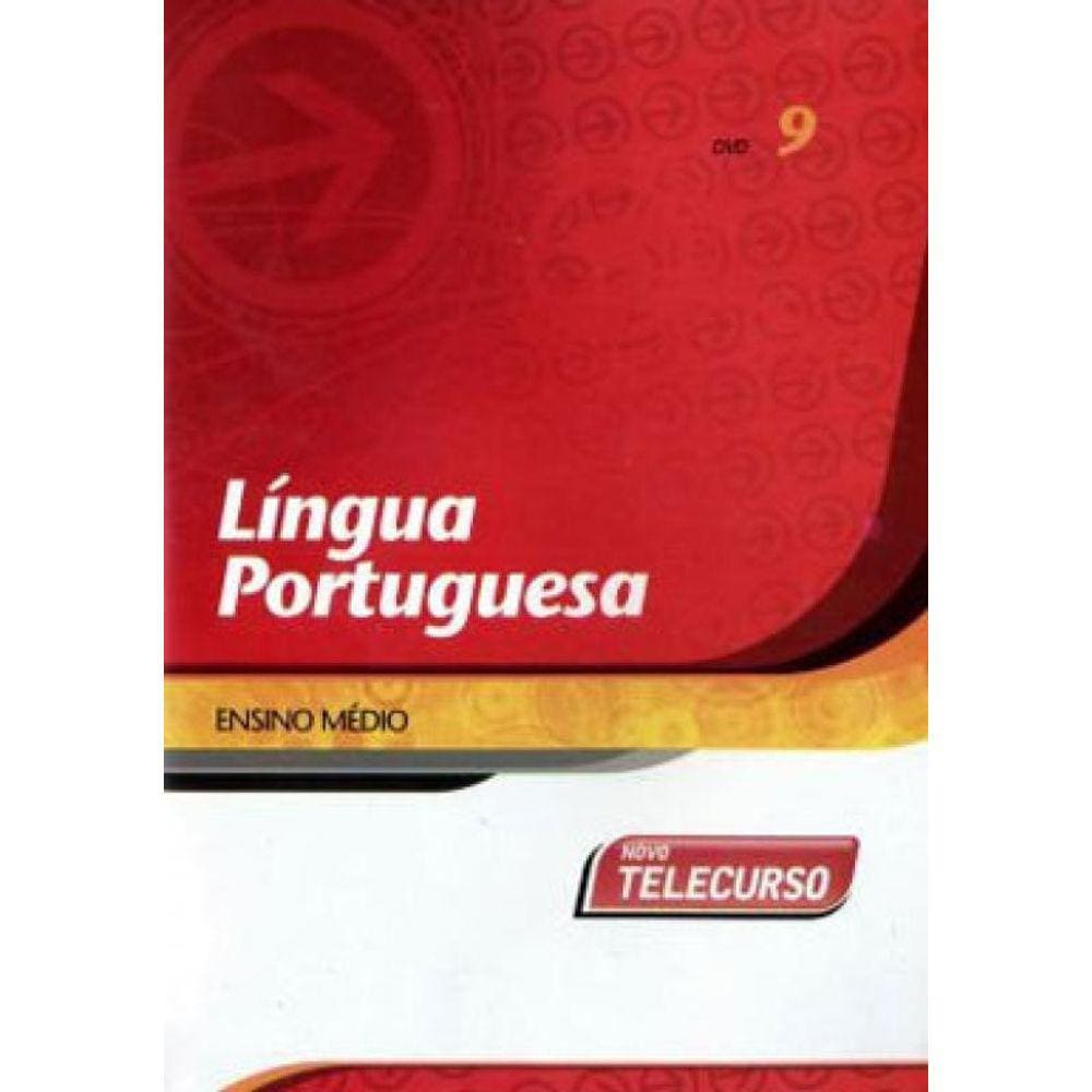 Lingua Portuguesa Dvd 9 - Novo Telecurso Ensino Medio - Aulas 41 A 45
