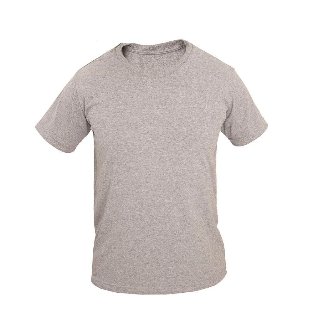 Camiseta Masculina Casual Algodão Manga Curta Conforto Lisa