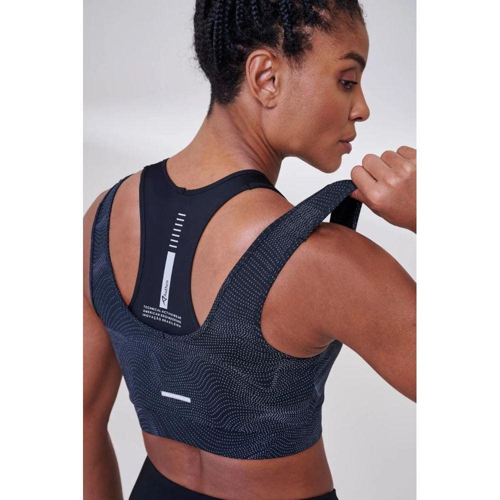 Top Authen Signature Samba 2 Em 1 Reflect Feminino Ref:auftpbgt