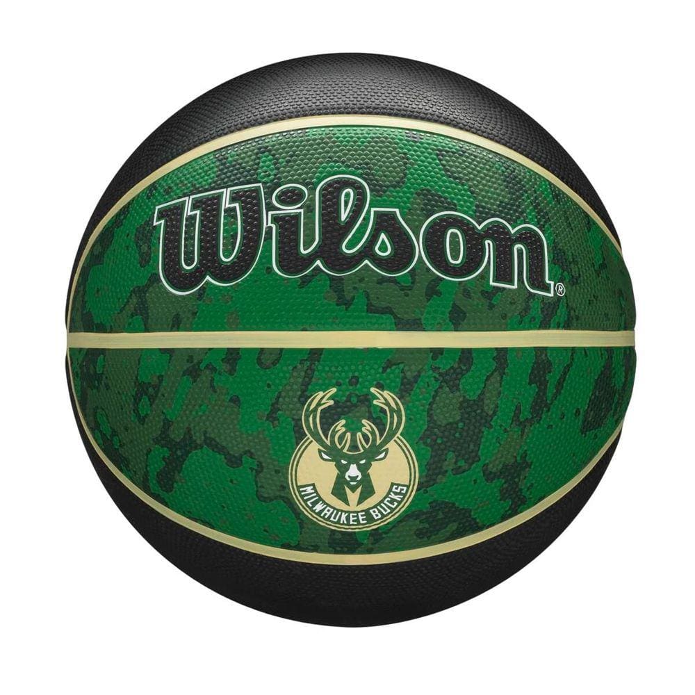 Bola Basquete Nba Mil Bucks Wtb1500xbmil - Verde/Preto 7