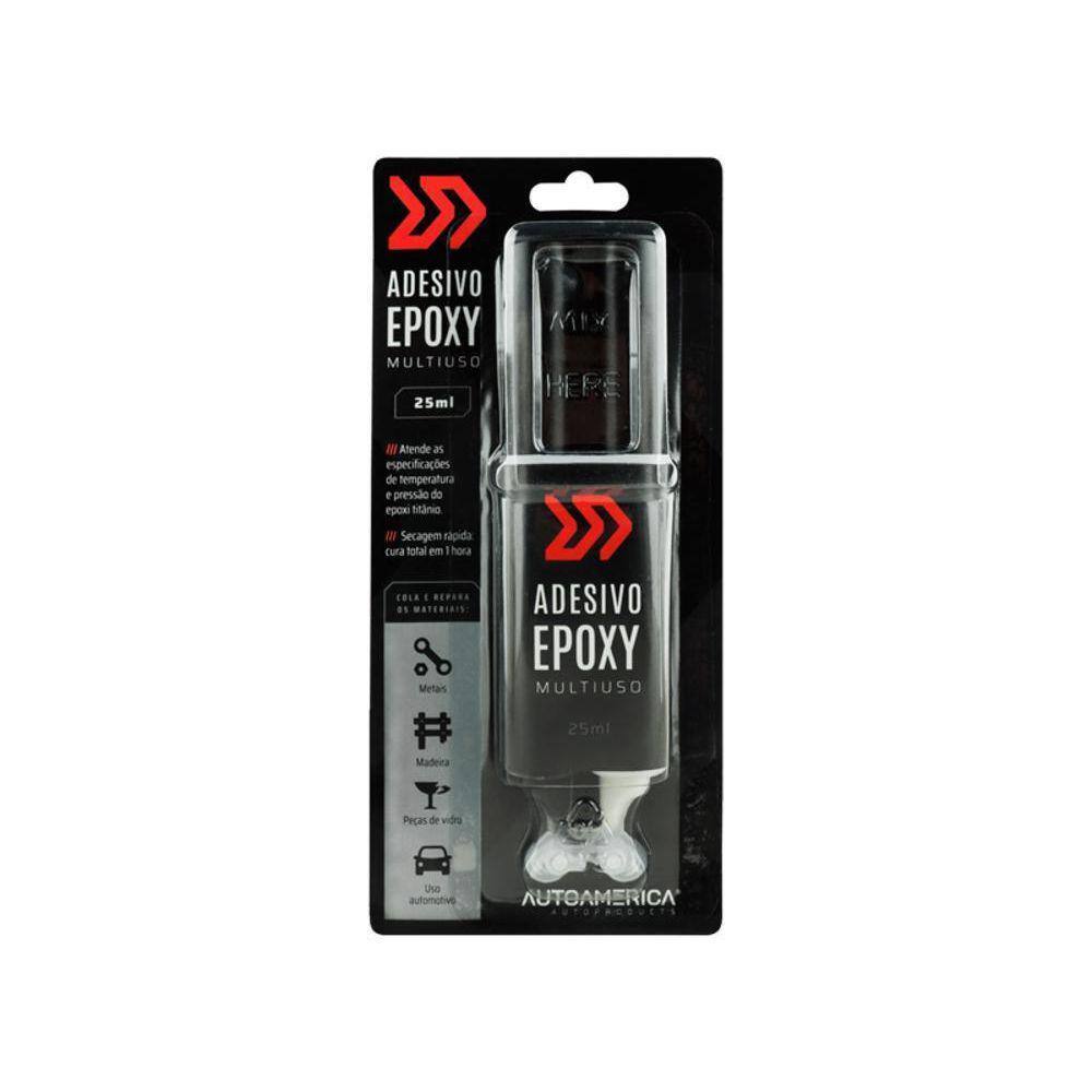 Cola Adesivo Epoxy Titânio Cyclo Multiúso Metais Vidro 25Ml