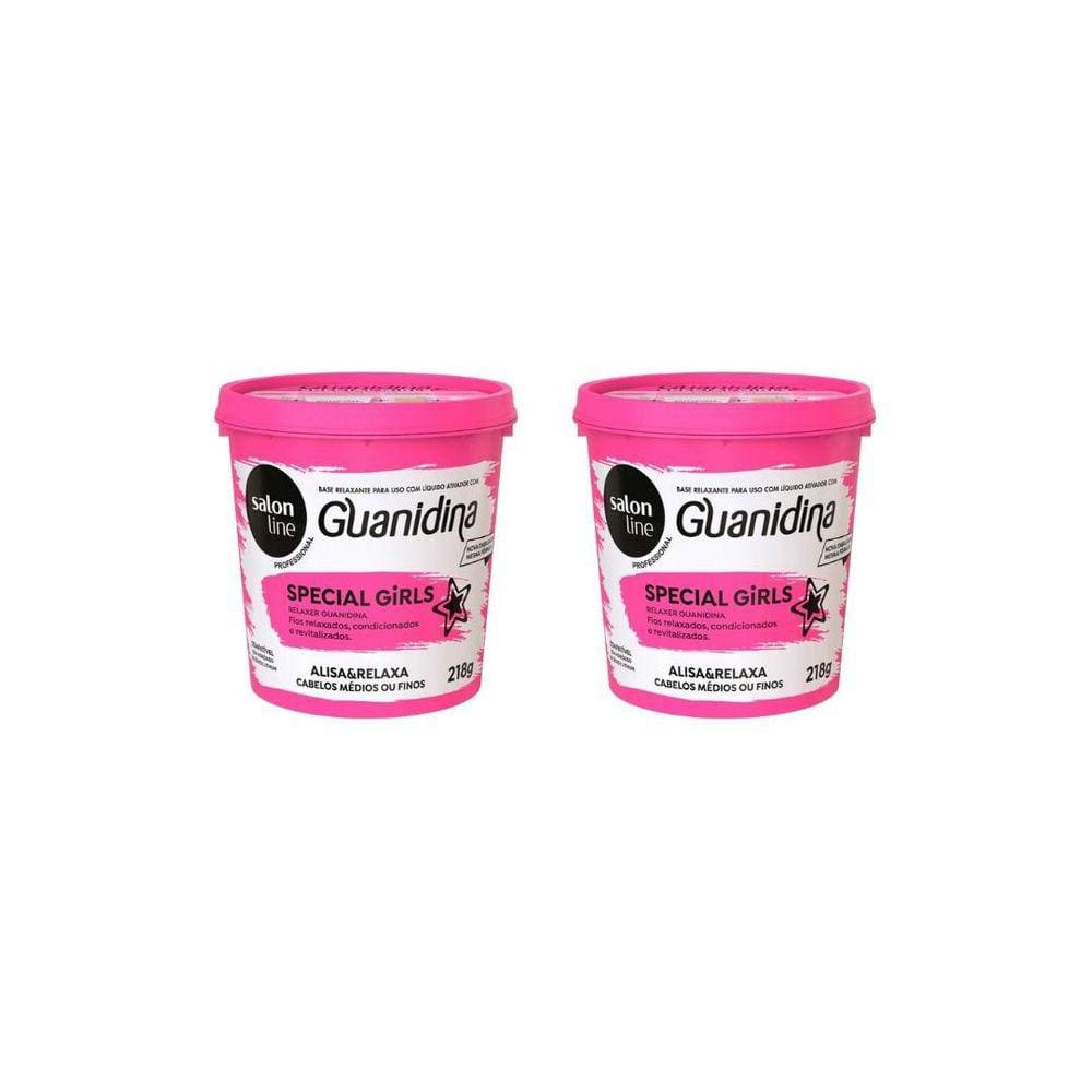 Relaxante Salon Line Guanidina Girls 218G - Kit C/2Un