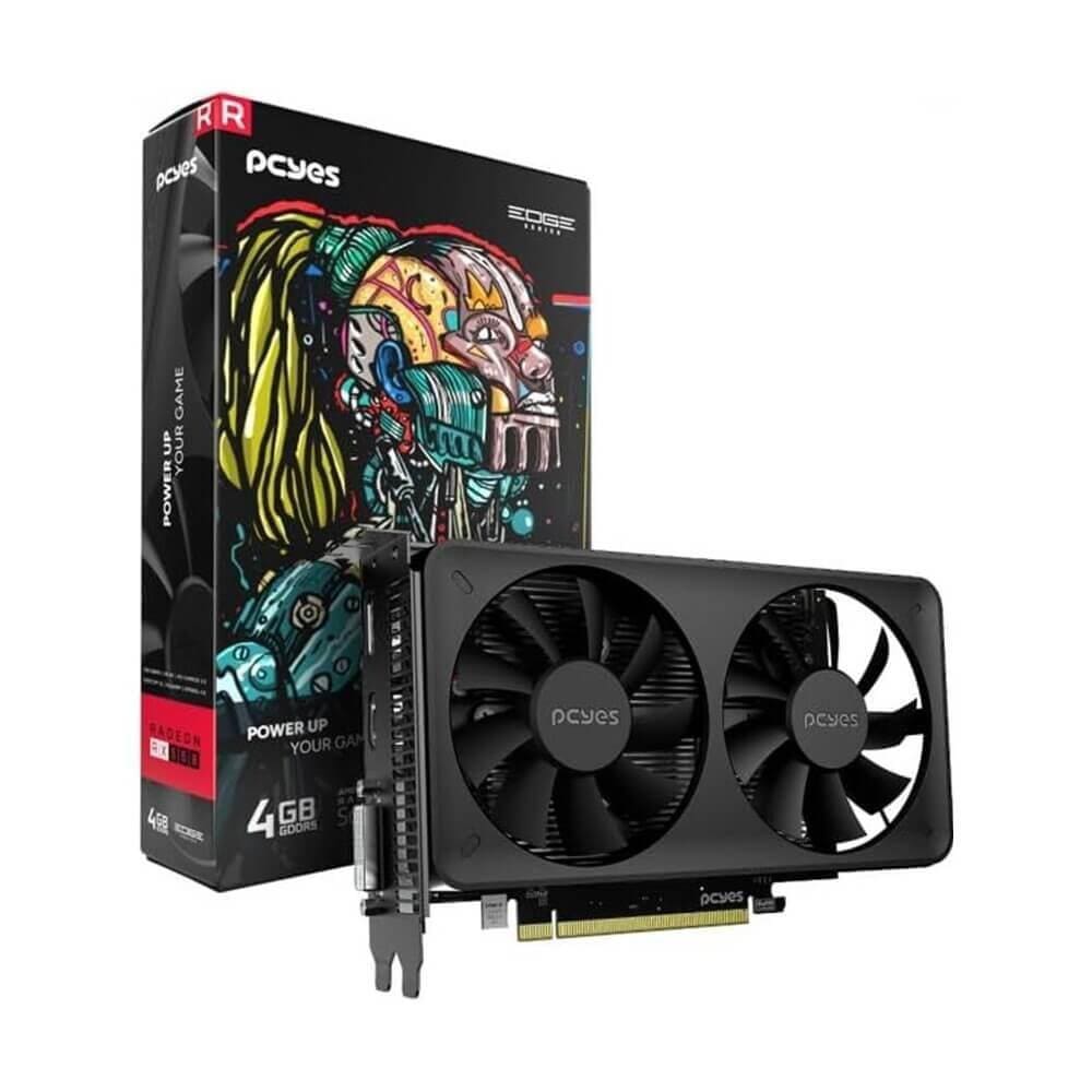 Placa De Vídeo Amd Radeon Rx 550 4Gb Gddr5 Dualfan Pcyes