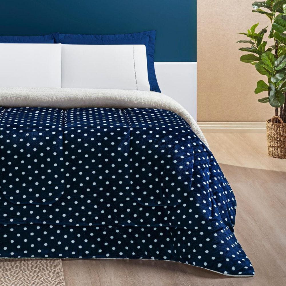Coberta Queen Size Coberdrom Romance Super Fofinha E Grossa