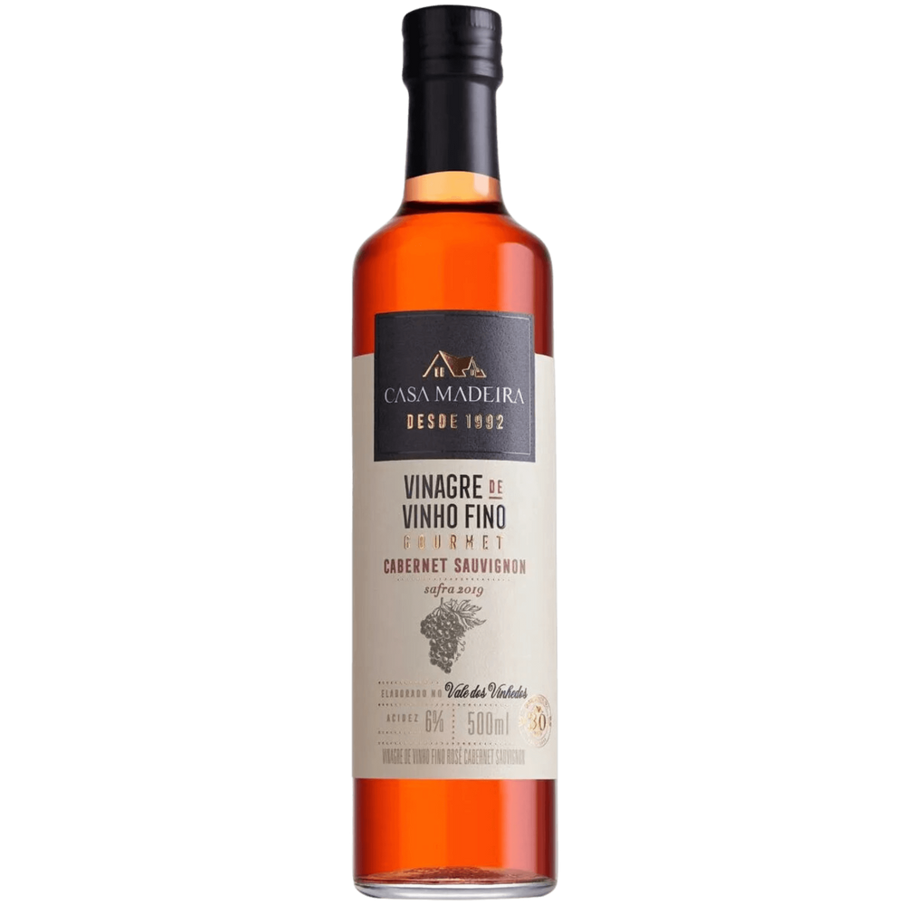 Casa Madeira Vinagre Gourmet de Vinho Rosé Cabernet Sauvignon 500ml