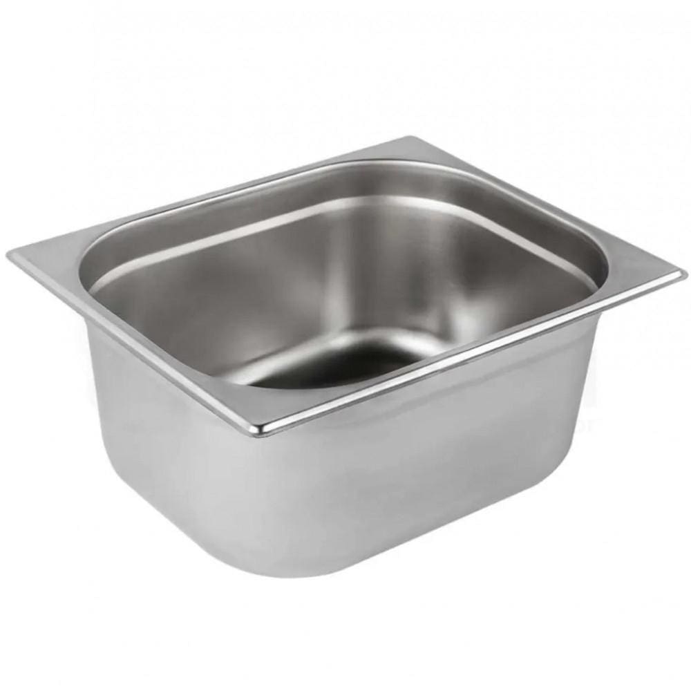 Kit 4 Cubas Gastronomica Inox Gn 1/2 X 150Mm (325X265Mm)
