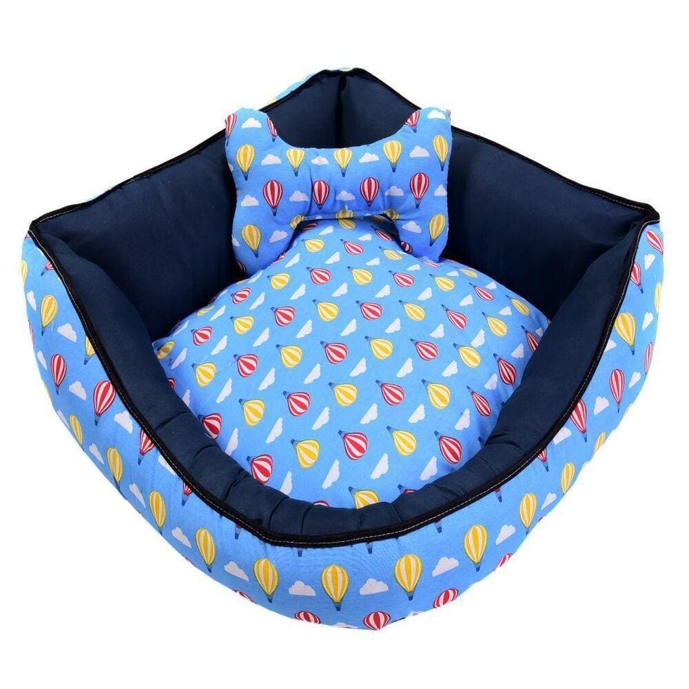 Cama Pet De Canto Luna Top Extra Grande Balão