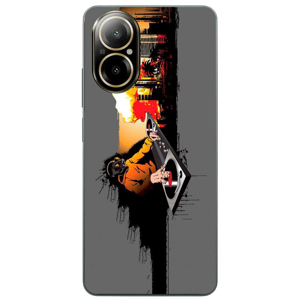 Capa Adesivo Skin264 Verso Para Realme C67