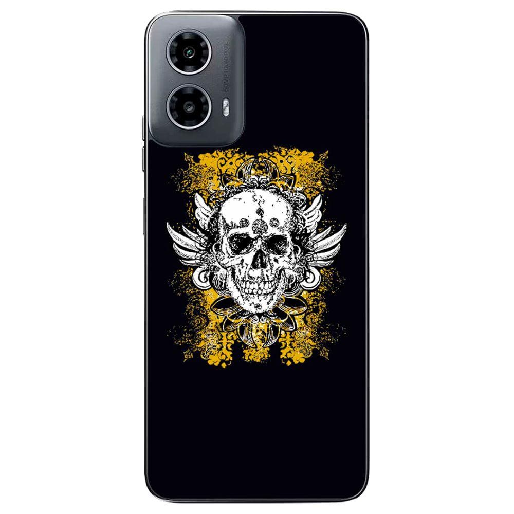 Capa Adesivo Skin374 Verso Para Motorola Moto G34 5G