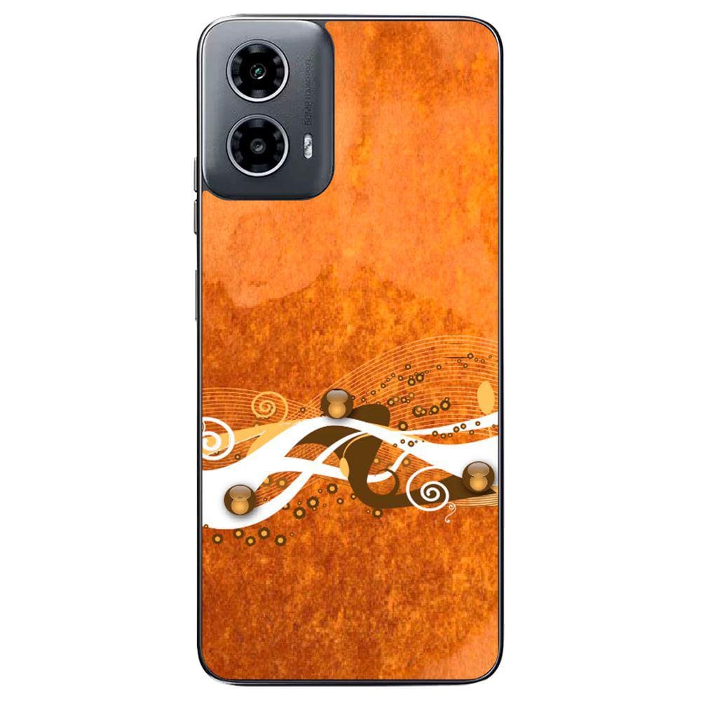 Capa Adesivo Skin371 Verso Para Motorola Moto G34 5G