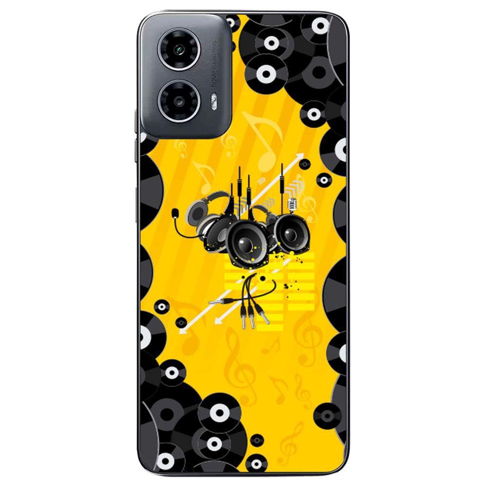 Capa Adesivo Skin354 Verso Para Motorola Moto G34 5G