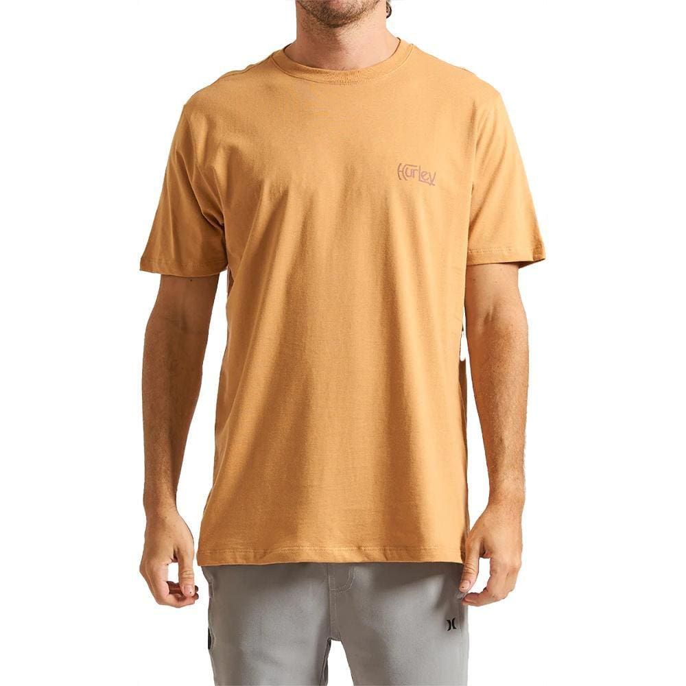 Camiseta Hurley Originals WT24 Masculina Mostarda