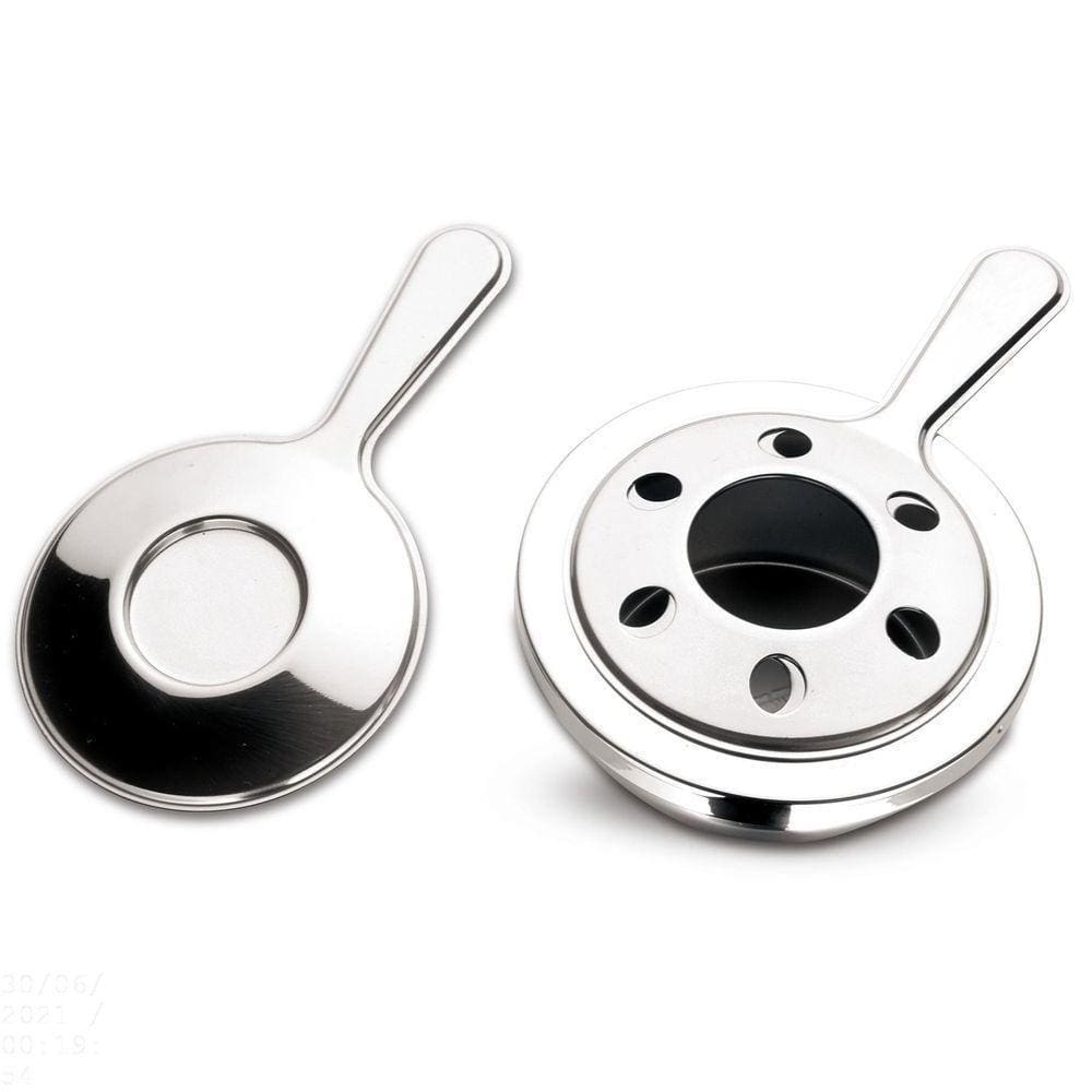 Fogareiro Para Fondue Tramontina Em Aço Inox Com Regulador De Chama Tramontina