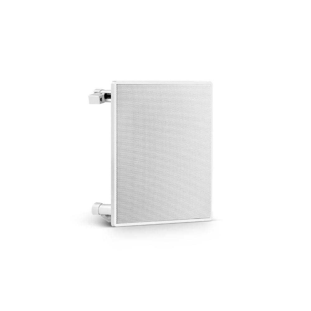 Caixa De Som Arandela Frahm Coaxial Quadrada Embutir 6 100w