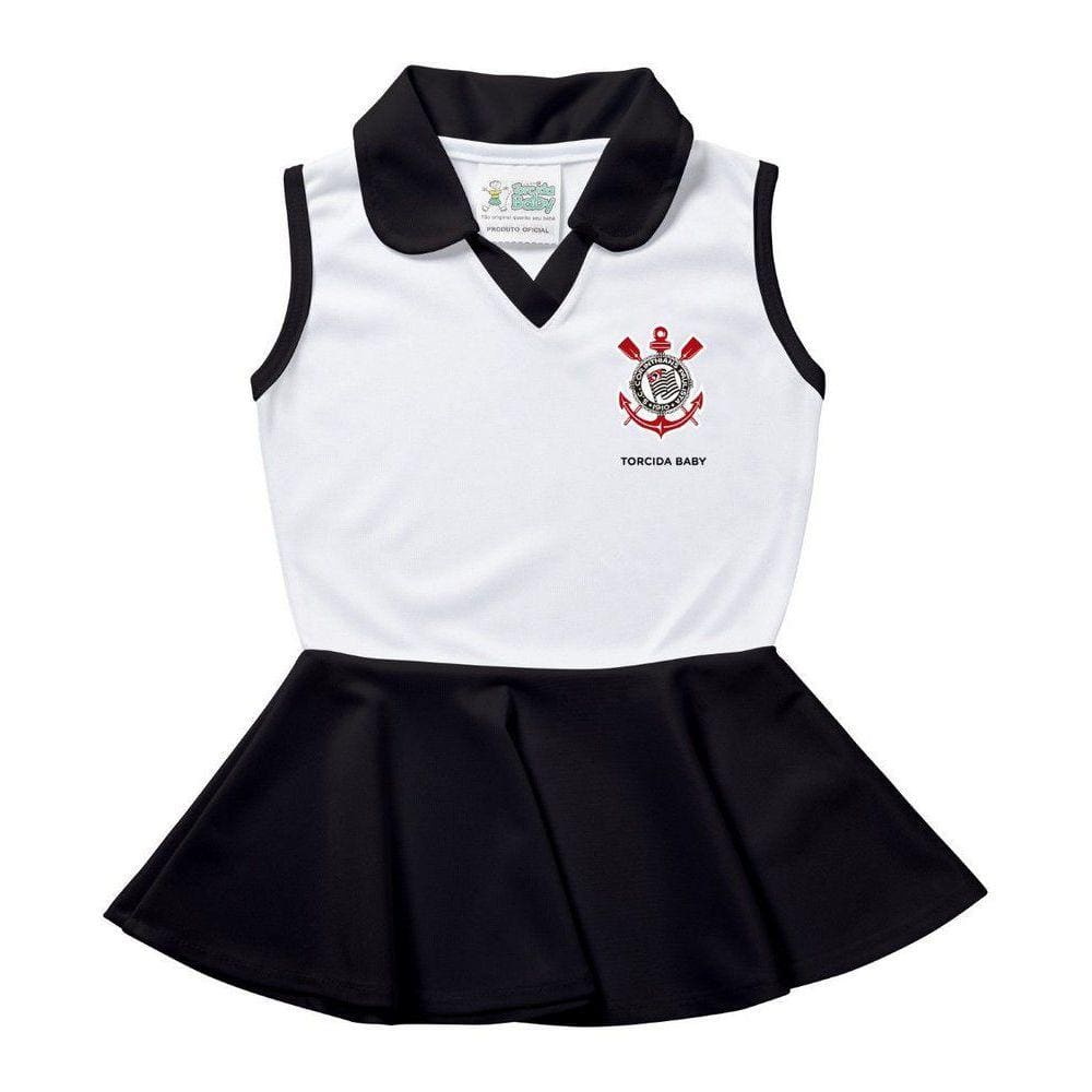 Vestido Corinthians Polo BeBê