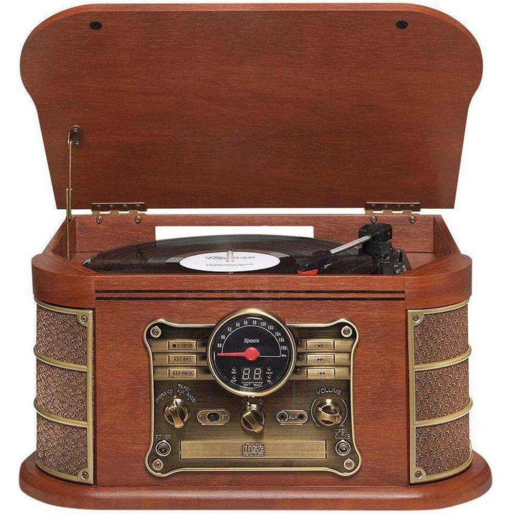 Vitrola Raveo Spazio LPS CDS K7S C/ USB |Bluetooth