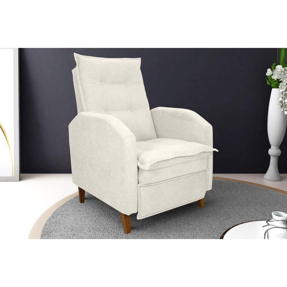 Poltrona Reclinável MX65 Yaris Boucle Bege F492 - Matrix