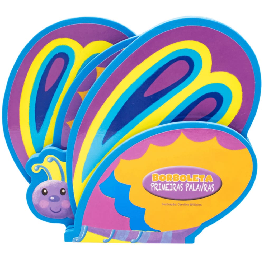 Livro Infantil Educativo Bichinhos em 3D: Borboleta
