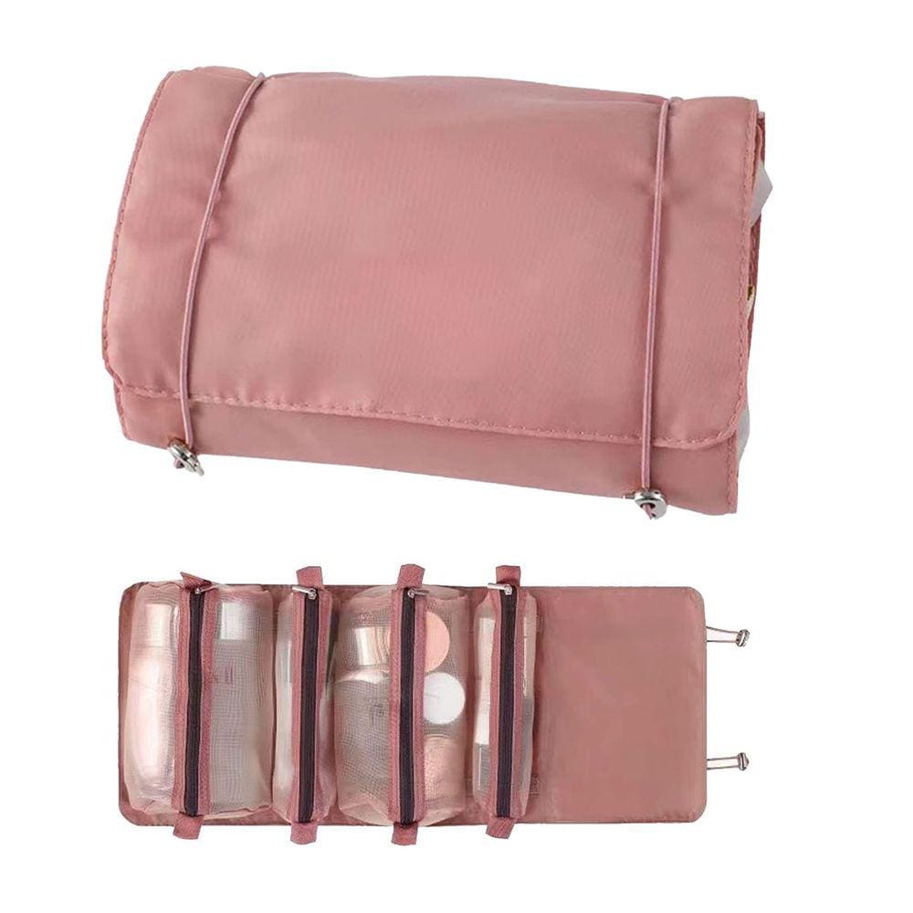 Necessaire Maquiagem Acessorios Cosmetico Higiene Pessoal Oganizaçao Bolsa Mala Viagem Resistente Multiuso