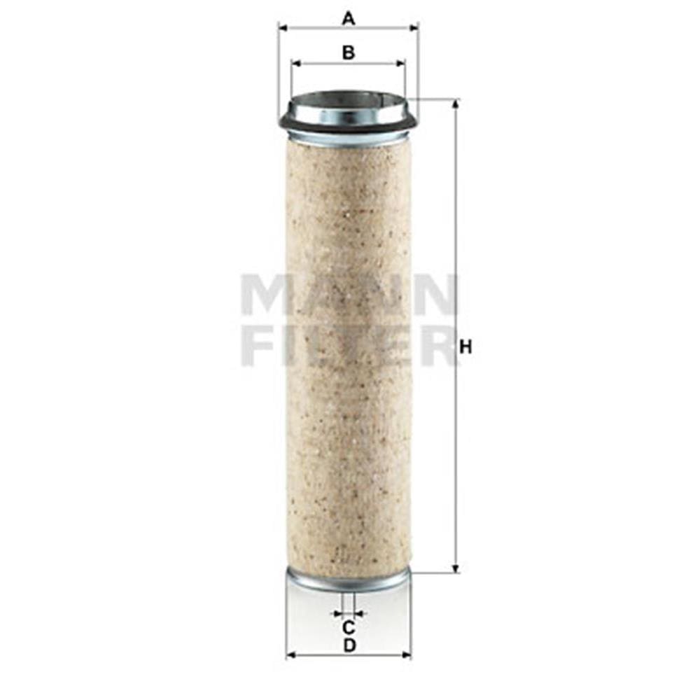 Filtro De Ar Mann-Filter W8 E/Cargo - CF1000