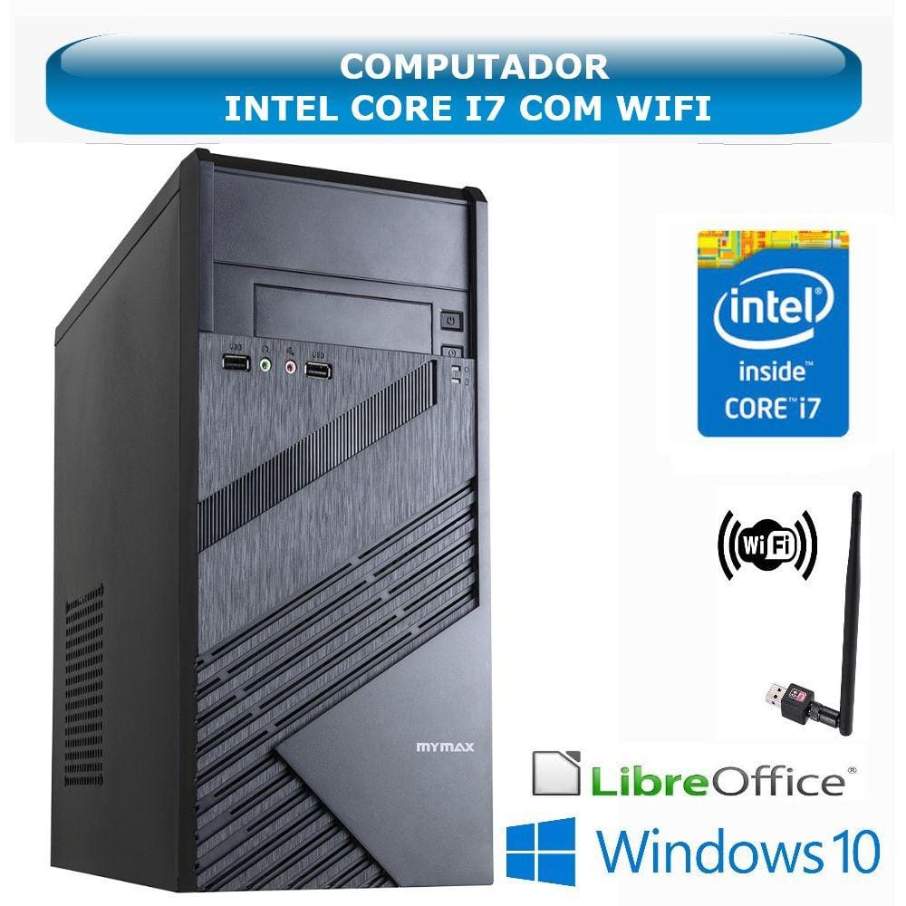 Computador CPU PC Intel Core i7 3ª Geração - Memória 8 GB