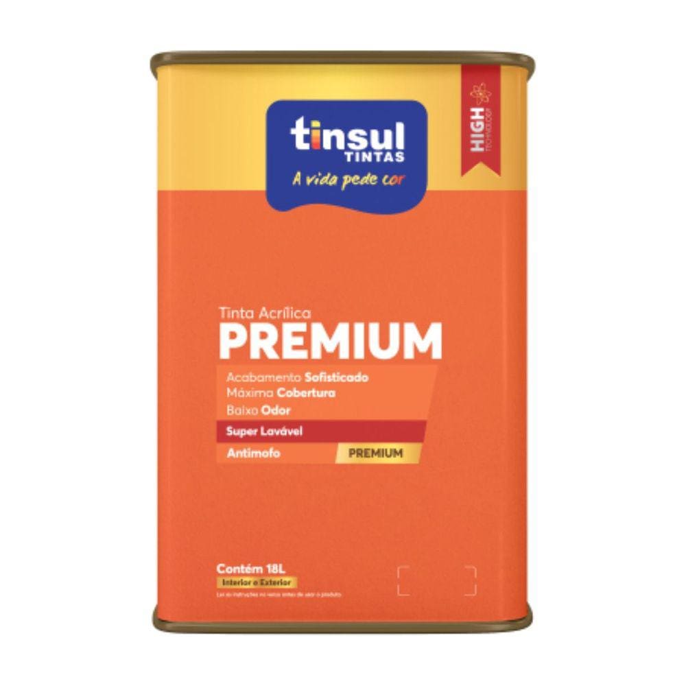Base B Acrílico Fosco Premium 16,0l | Tinsul