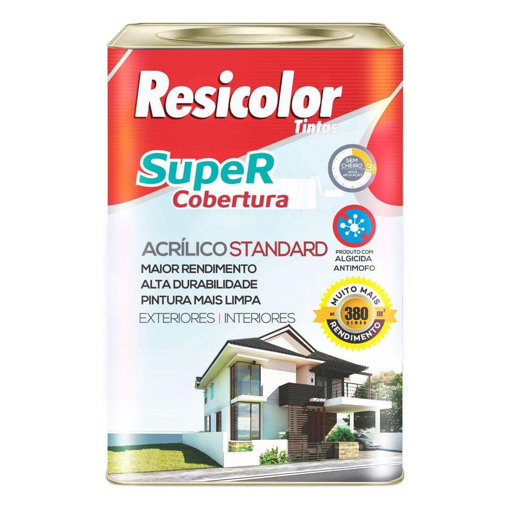 Tinta Super Cobertura Terracota Sb 18l | Resicolor