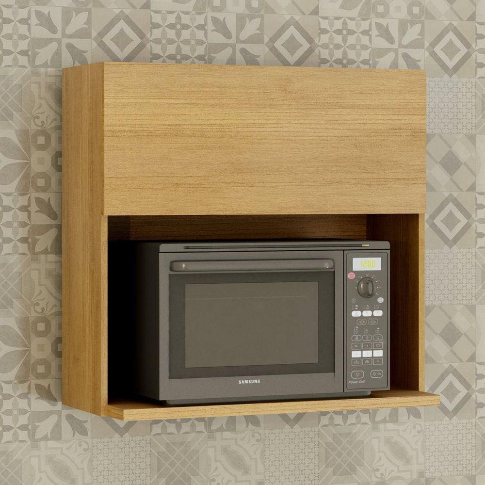 Armário de Cozinha Aéreo Microondas Dakota Cinamomo