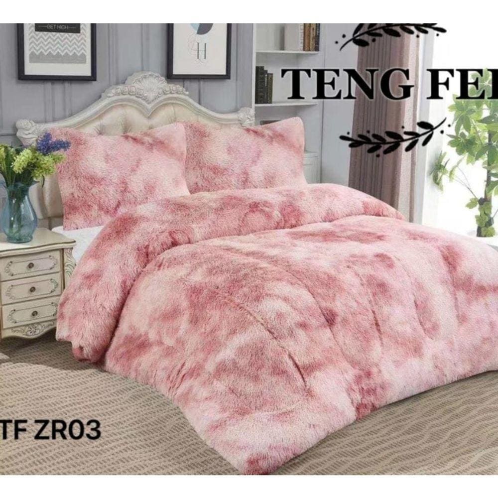 Capa de inverno de 2 placas peluda com chiporro-twash TF 230 cm x 25