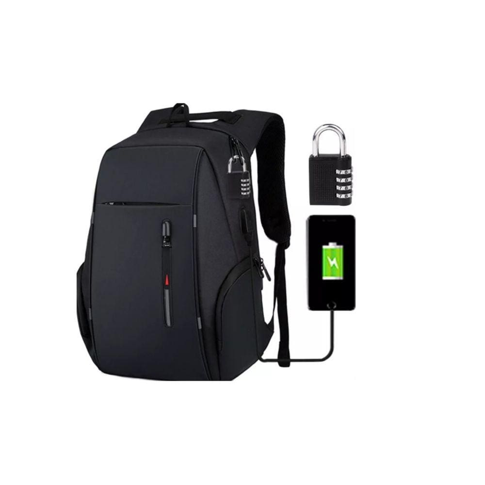 Mochila para laptop Fashion Travel USB Charging 15,6”