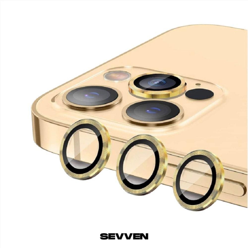 Protetor de lente de câmera para 13 Pro/Pro Max Gold